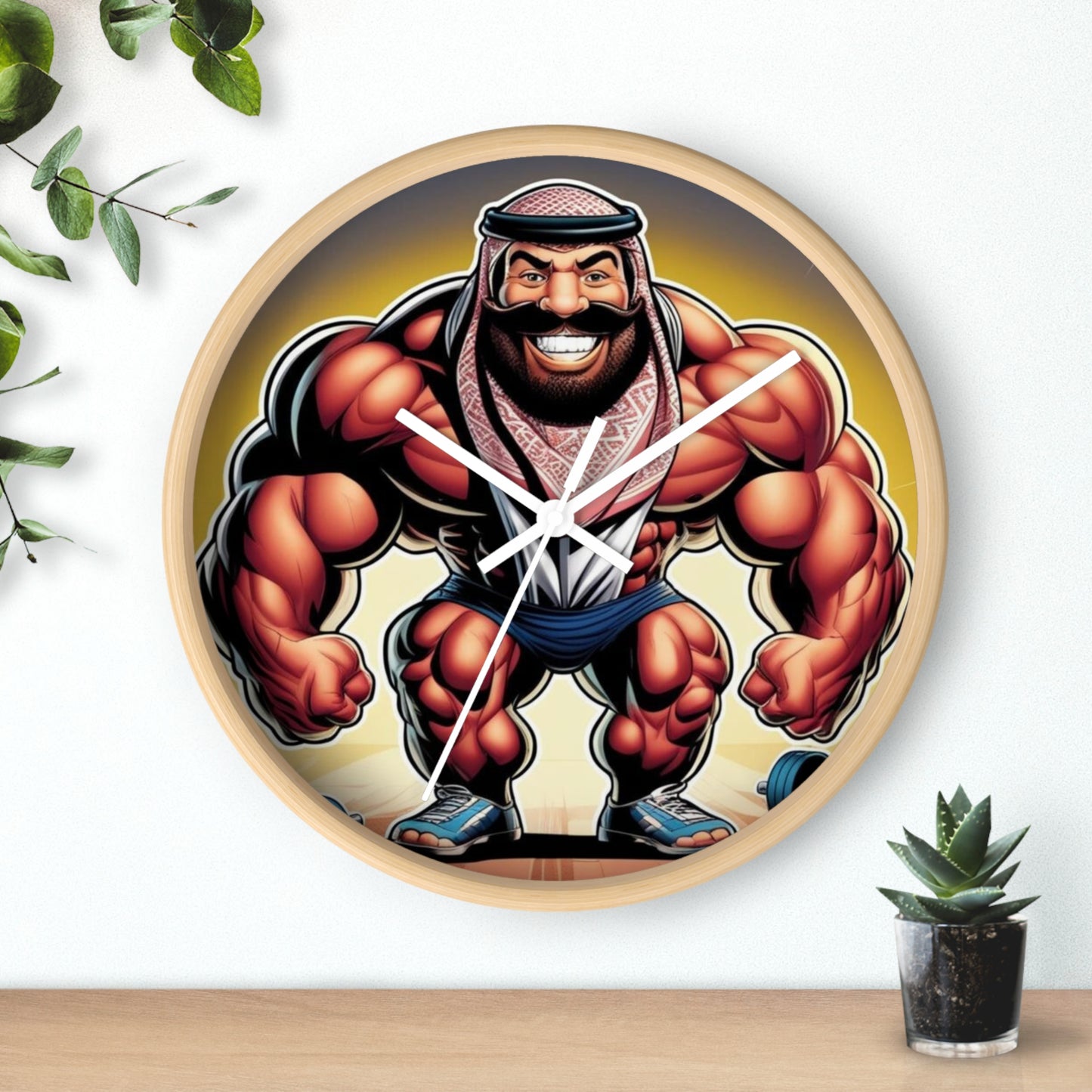 Abu Danabel 3 Wall Clock