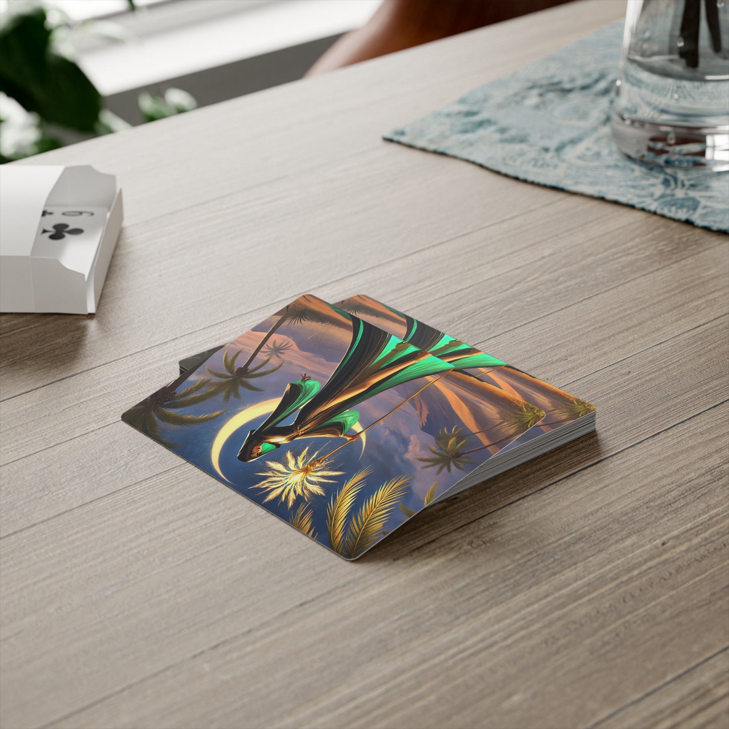 Palms Lady 1 Playing Cards