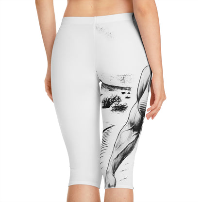 Women's Capri Leggings (AOP)