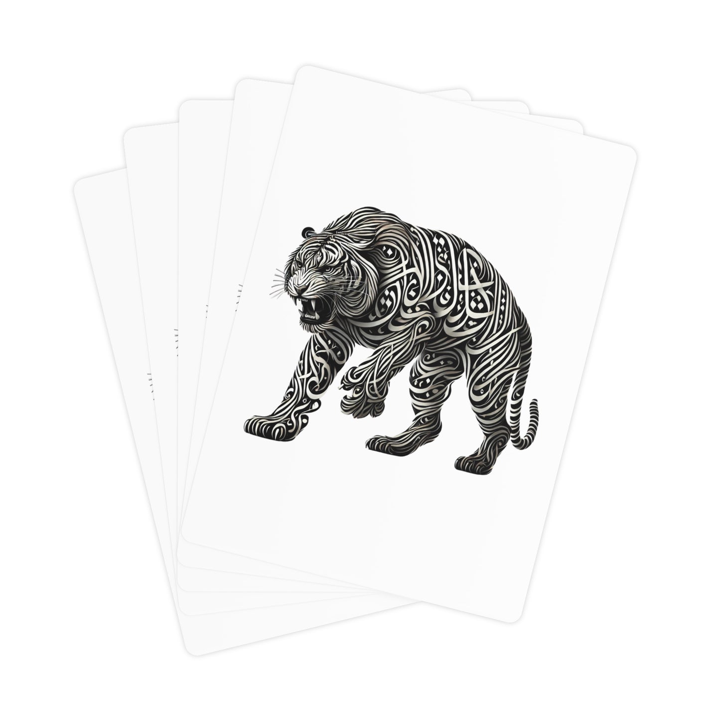 Tiger 1 Playing Cards