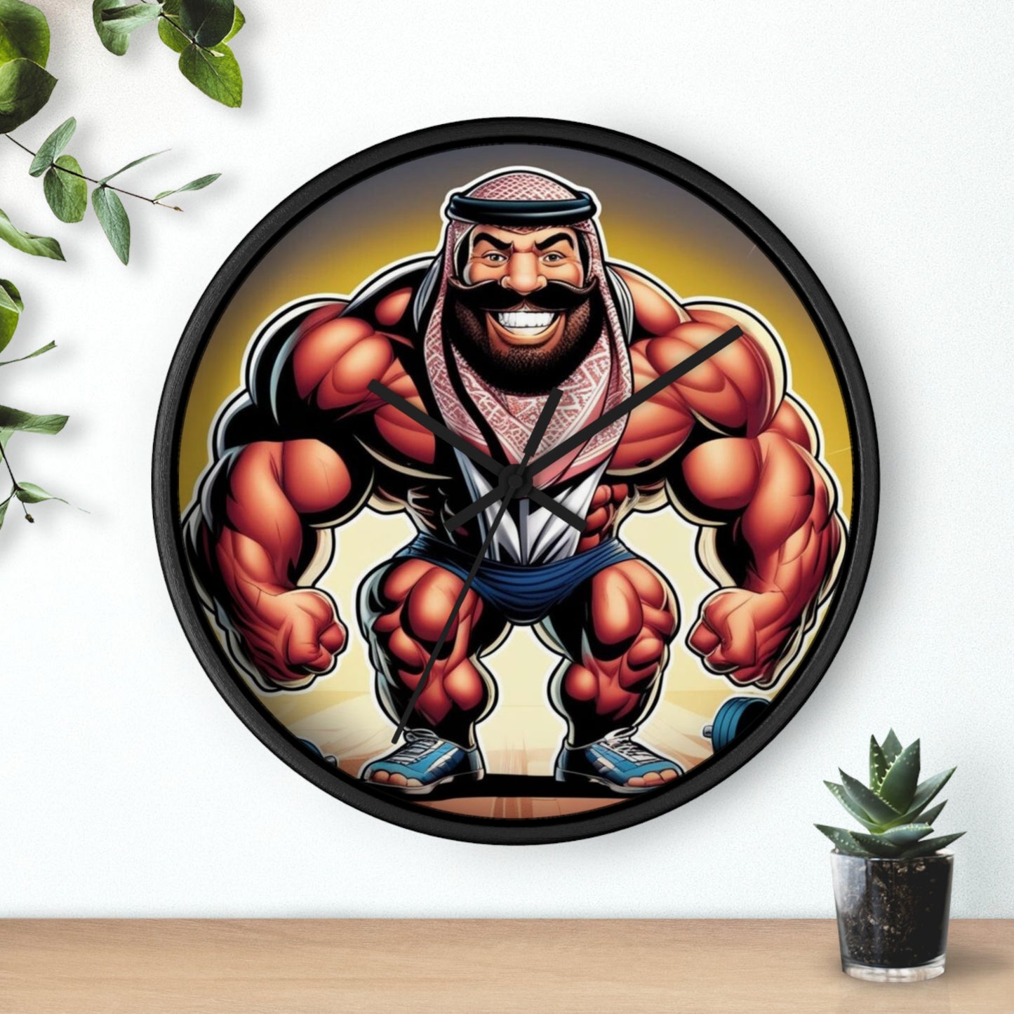 Abu Danabel 3 Wall Clock