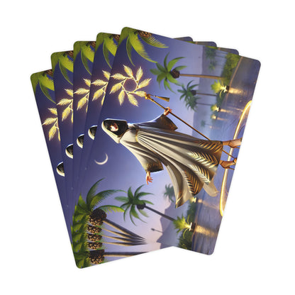 Palms Lady 3 Playing Cards