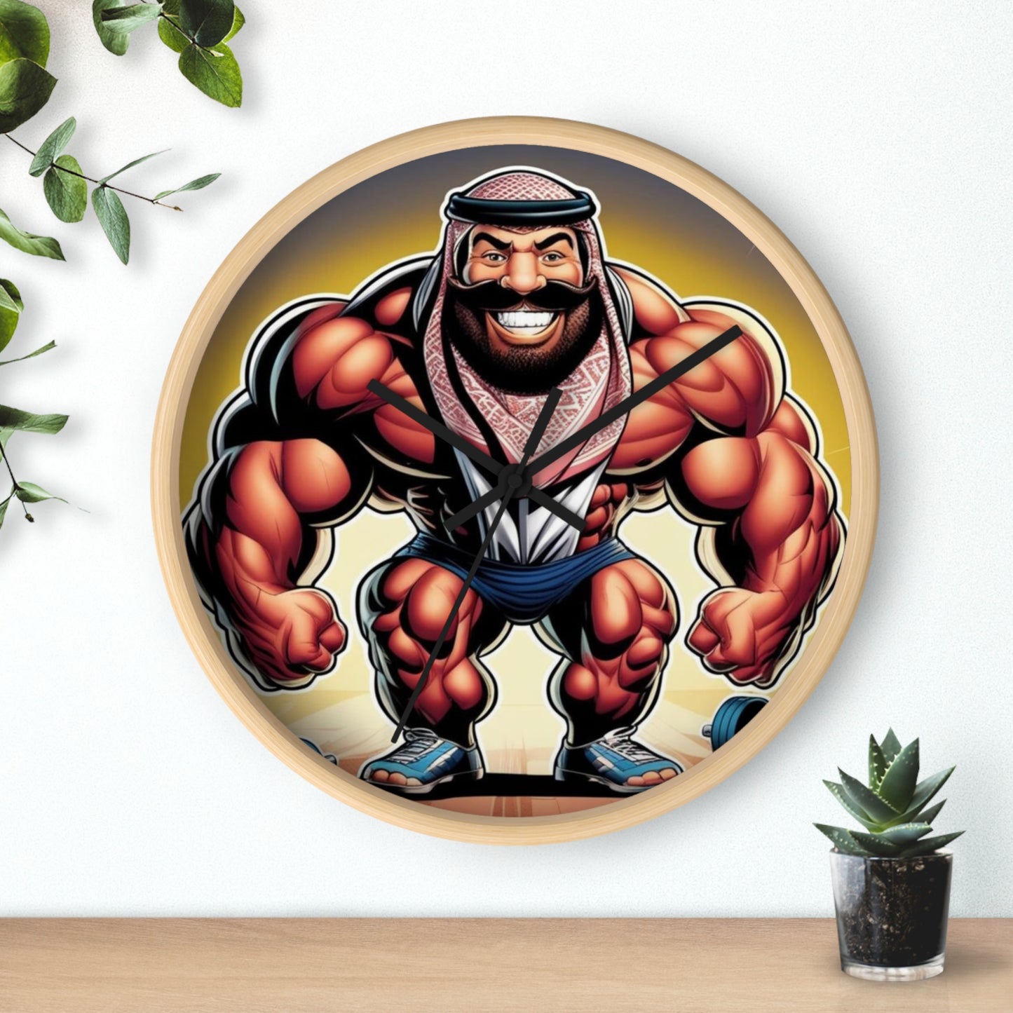 Abu Danabel 3 Wall Clock