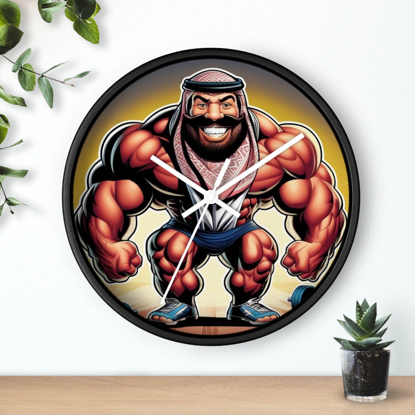 Abu Danabel 3 Wall Clock